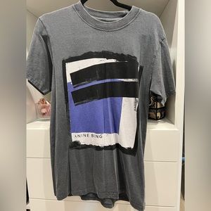 Anine bing graphic tee. Slightly used no damage. Size S